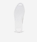W31966:WHITE WOVEN CANVAS/LEATHER/WHITE