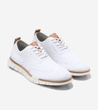 Cole Haan - ZERØGRAND Remastered Stitchlite™ Wingtip Oxfords - Opt Wht/Nat - Blue Salon Qatar - Shop Now Online