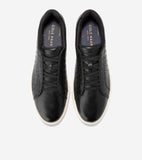 C43709:BLACK WOVEN EMBOSS / IVORY