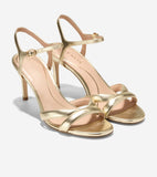 W34979:DK GOLD METALLIC LTR