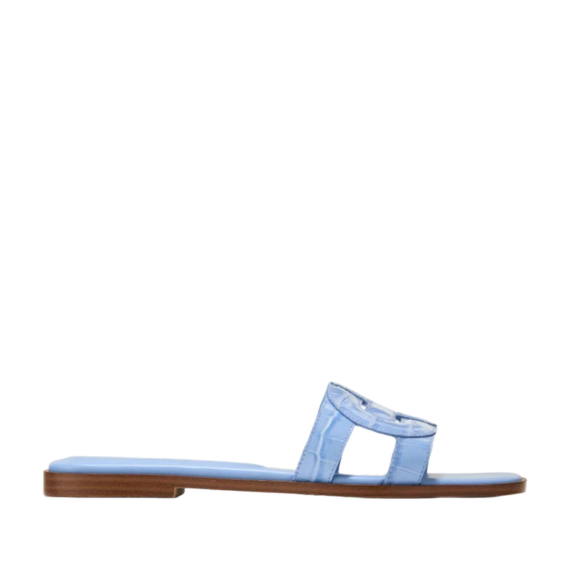 Cole Haan Women's Chrisee Slide Sandals
W35587:HYDRANGEA CROC PRINT LEATHER