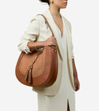 Cole Haan - Catarina Large Hobo Bag - One Size - Blue Salon Qatar - Exclusive Online