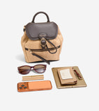 Cole Haan - Alexandria Flap Small Backpack - One Size - Blue Salon Qatar - Find Online Today