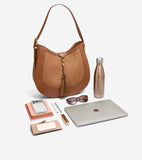 Cole Haan - Catarina Large Hobo Bag - One Size - Blue Salon Qatar - Exclusive Online