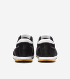 W34724:BLACK SUEDE/LTHR