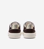 W34885:CH DK CHOCOLATE SUEDE/IVORY/SOFT GOLD/IVORY