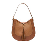 Cole Haan - Catarina Large Hobo Bag - One Size - Blue Salon Qatar - Exclusive Online