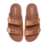 W31886:TAN RAFFIA/CH DK CUOIO LTR