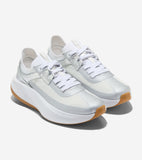 W36275:SILVER METALLIC LTHR / WHITE