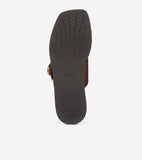 W35352:CH MAHOGANY CROC PRINT LEATHER