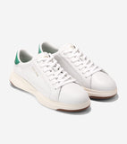 Cole Haan - GrandPrø Tennis 2.0 Sneakers - Optic White/Green - Blue Salon Qatar - Available for Online Purchase