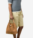 Cole Haan - Isabella Bucket Bag - One Size - Blue Salon Qatar - Now Online