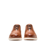 Cole Haan Men's ZERØGRAND Remastered Cap Toe Oxfords C41069:BRITISH TAN / NATURAL / IVORY
