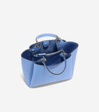 Cole Haan - Midtown Small Crossbody Tote Bag - One Size - Blue Salon Qatar - Available for Online Purchase