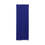 A matching royal blue lightweight chiffon sheila (hijab) included with the Bazzah Couture set.