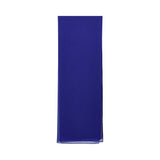 A rectangular, lightweight cobalt blue chiffon sheila from the Bazzah Couture collection.