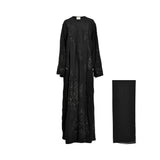 Bazzah Couture Women’s Black Abaya – Shop Online