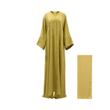 Bazzah Couture Women’s Cream Abaya – Order Today Online 