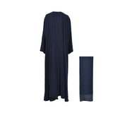 Bazzah Couture Women’s Navy Blue Abaya – Now Available Online