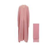 Bazzah Couture Women’s Rose Pink Abaya – Available for Purchase Online 