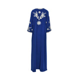 Bazzah Couture Women's Royal Blue Abaya – Shop the Latest Online