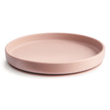 Mushie Kids Classic Silicone Suction Plate Blush: A Stay-Put Solution for Mess-Free Mealtimes