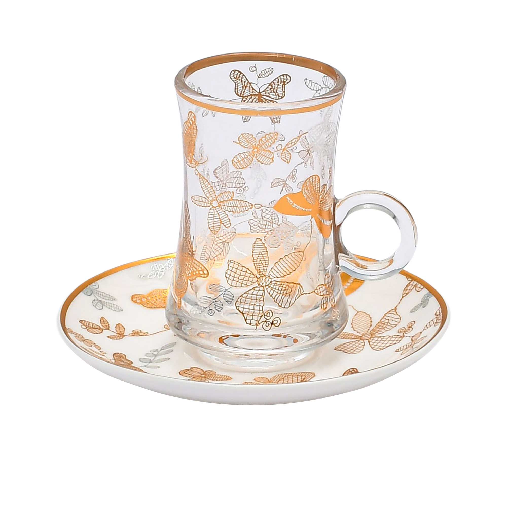 Casa Blu Butterfly Tea & Arabic Coffee Set (18pc) - Gold Accents | Casa Blu 2025 | Coffee Cup & Saucer | Coffee Cup & Saucer Set | Home and Furniture Home | Home and Furniture Home Drinkware | Home and Furniture Home Table Top | Ramadan Collection 2025 | Casa Blu Butterfly Tea & Arabic Coffee Set (18pc) - Gold Accents | Casa Blu 2025 | Coffee Cup & Saucer | Coffee Cup & Saucer Set | Home and Furniture Home | Home and Furniture Home Drinkware | Home and Furniture Home Table Top | Ramadan Collection 2025 |