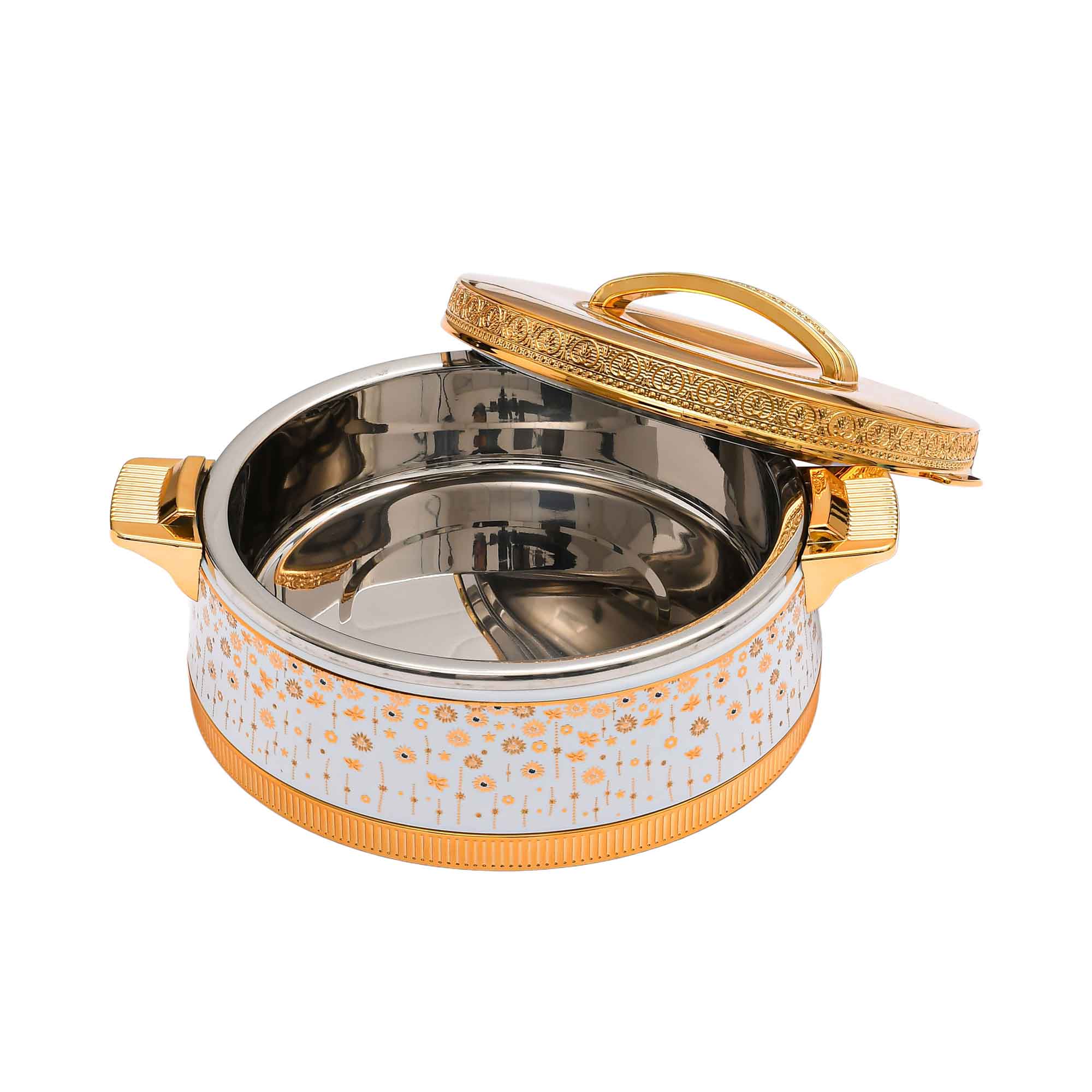 Casa Blu Hot Pot Food Warmer with Delicate Daisy Design | Casa Blu 2025 | Food Warmer | Home and Furniture Home | Home and Furniture Home Table Top | Ramadan Collection 2025 | Table Top Casa Blu Hot Pot Food Warmer with Delicate Daisy Design | Casa Blu 2025 | Food Warmer | Home and Furniture Home | Home and Furniture Home Table Top | Ramadan Collection 2025 | Table Top