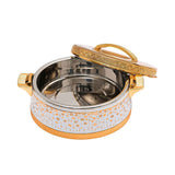 Casa Blu Hot Pot Food Warmer with Delicate Daisy Design