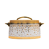 Casa Blu Hot Pot Food Warmer with Delicate Daisy Design