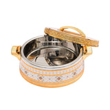 Casa Blu Insulated Food Warmer with Geometric Diamond Pattern