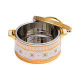 Casa Blu Insulated Food Warmer with Geometric Diamond Pattern
