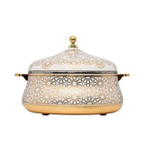 Casa Blu Mosaic Gold Insulated Food Warmer