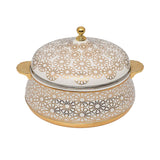 Casa Blu Mosaic Gold Insulated Food Warmer