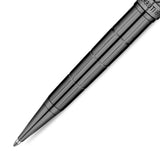 Cerruti 1881 Carlo Gunmetal Ballpoint Pen with Patterned Finish