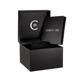 Cerruti 1881 Baccio Ladies Black Dial Gold Stainless Steel Watch