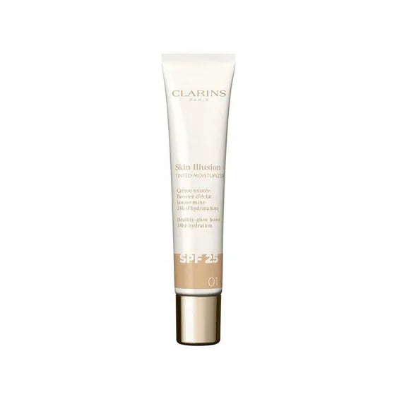 Clarins Skin Illusion Tinted Moisturiser 01 SPF25 | Beauty | Beauty Selfcare | Beauty Selfcare Skincare | Selfcare Clarins Skin Illusion Tinted Moisturiser 01 SPF25 | Beauty | Beauty Selfcare | Beauty Selfcare Skincare | Selfcare