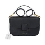 Cerruti Women's Leather Black Shoulder Bag