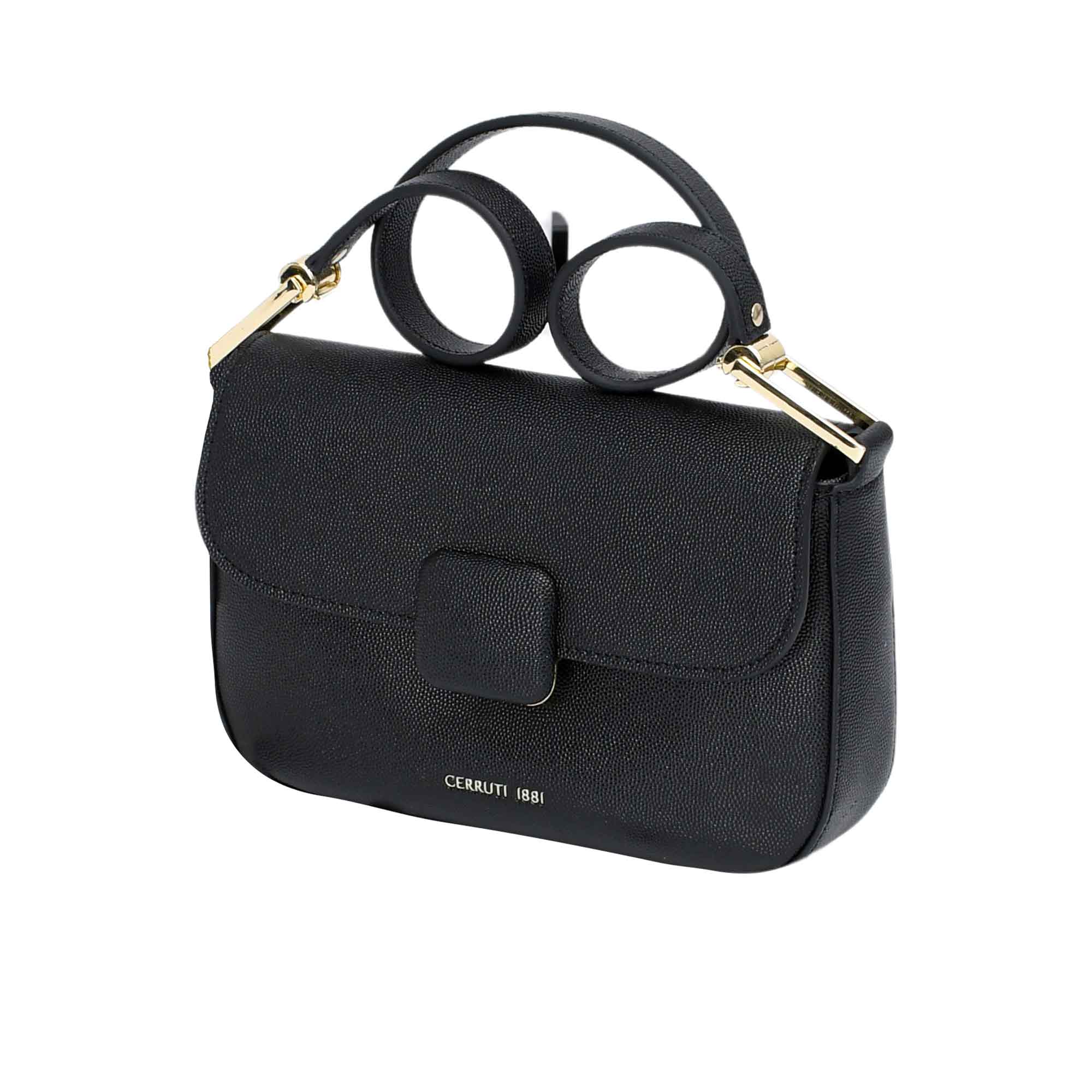 Cerruti Women's Leather Black Shoulder Bag | Bag | departure-to-desk | GCC | new-season-2025 | Shoulder Bag | Spring Festival | Women | Women All Bags | Womens Cerruti Women's Leather Black Shoulder Bag | Bag | departure-to-desk | GCC | new-season-2025 | Shoulder Bag | Spring Festival | Women | Women All Bags | Womens
