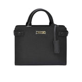 Cerruti Women's Jenny Leather Black Hand Bag