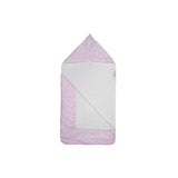 Jules & Juliette Paris CHARLIE Padded Baby Nest, Pink Hot Air Balloon prints