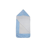 Jules & Juliette Paris Blue Hot Air Balloon prints CHARLIE Padded Baby Nest