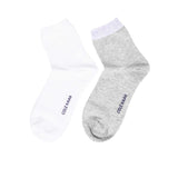 Cole Haan Men's Grey & White Socks