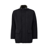 Cole Haan Men's Wool Plush Car Coat