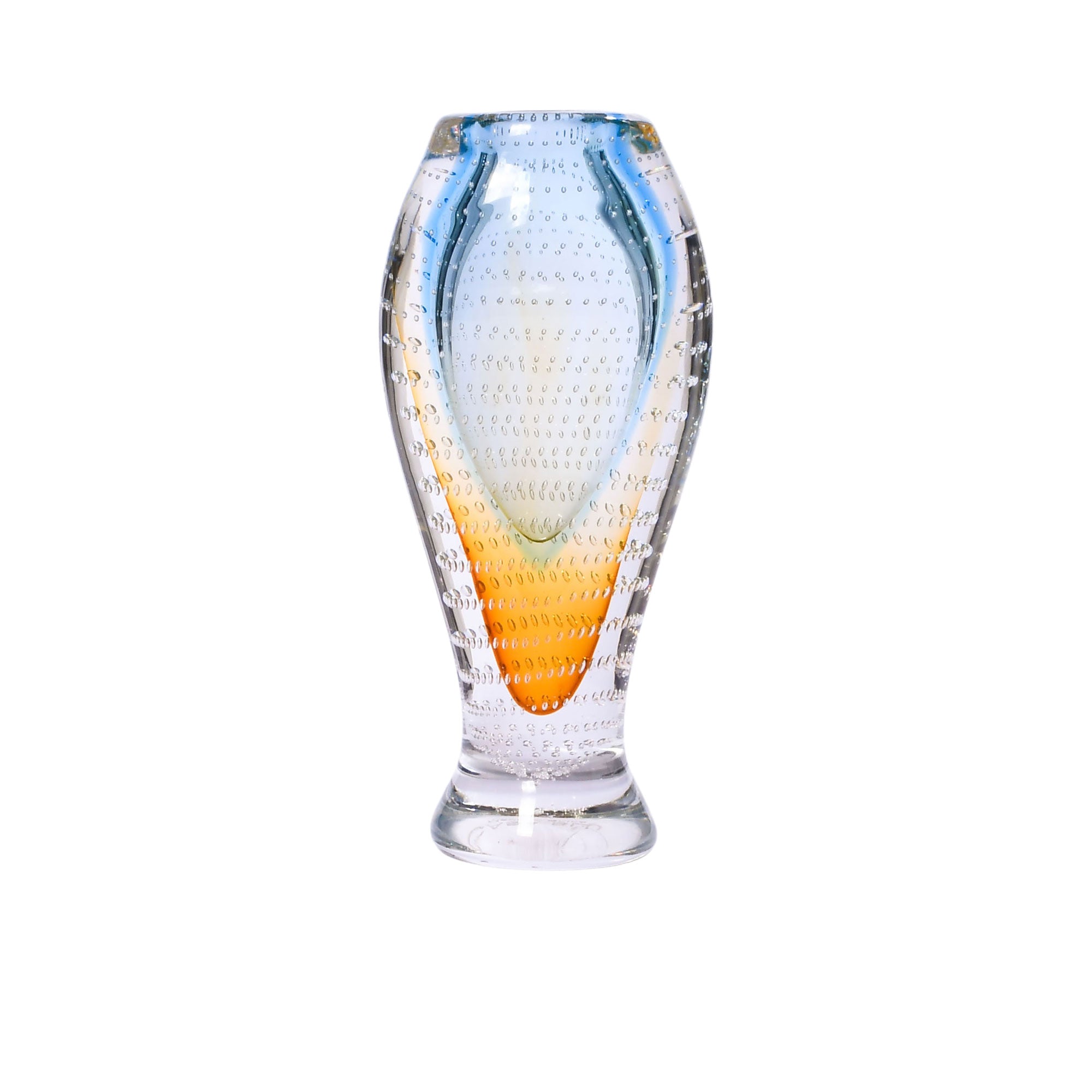 Casa Blu Sea Blue With Amber Small Ball Crystal Vase | Casa Blu 2025 | Home and Furniture Home | Home Décor | New Collection | Spring Festival | Vase Casa Blu Sea Blue With Amber Small Ball Crystal Vase | Casa Blu 2025 | Home and Furniture Home | Home Décor | New Collection | Spring Festival | Vase