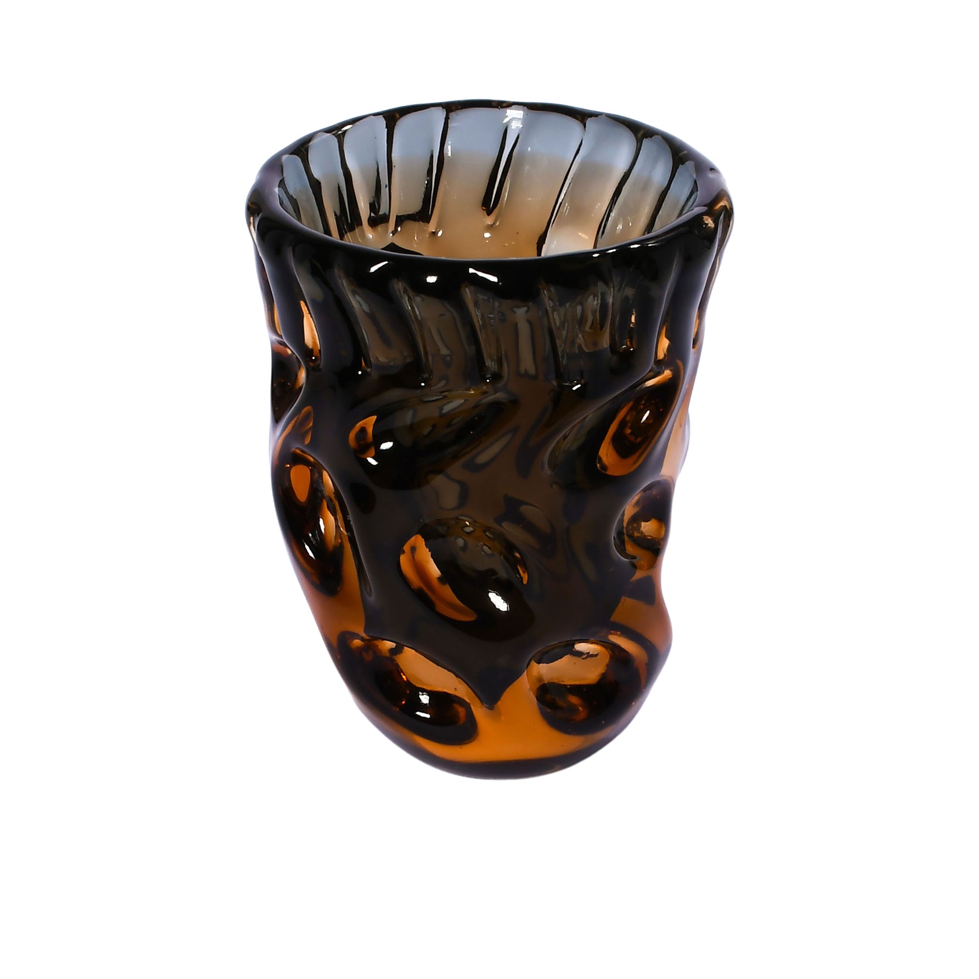 Casa Blu Grey With Warm Sun Color Glass Vase | Casa Blu 2025 | Home and Furniture Home | Home Décor | New Collection | Spring Festival | Vase Casa Blu Grey With Warm Sun Color Glass Vase | Casa Blu 2025 | Home and Furniture Home | Home Décor | New Collection | Spring Festival | Vase
