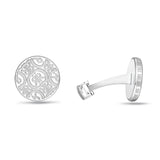 Cerruti Gents Stainless Steel Silver Cufflinks