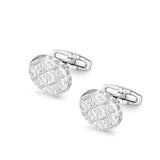 Cerruti Gents Stainless Steel Silver Cufflinks