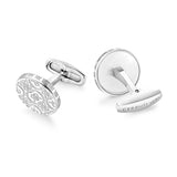 Cerruti Gents Stainless Steel Silver Cufflinks