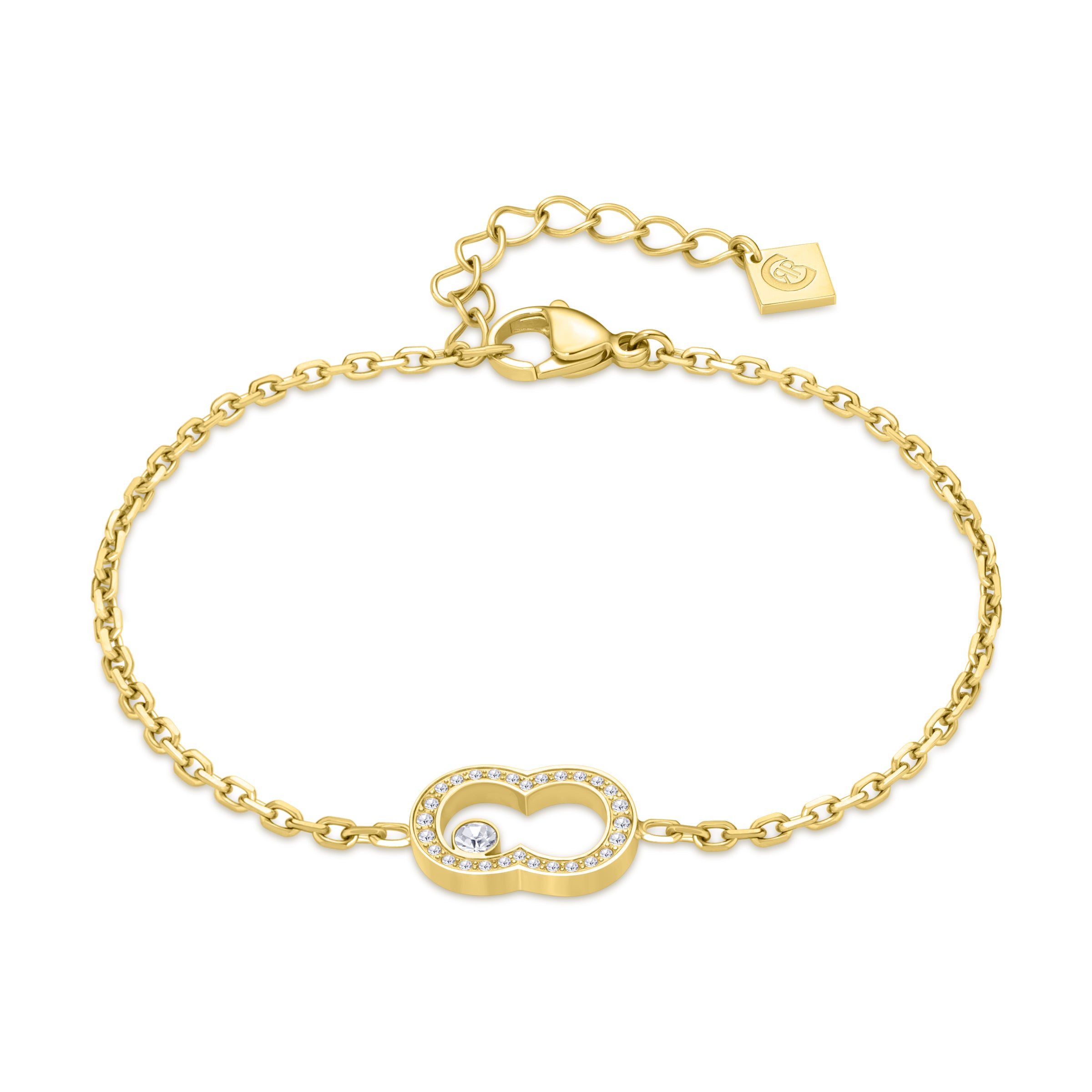Cerruti 1881 Bianca Gold Plated Bracelet with Crystal Charm | Bracelet | Braceletes | Cat-Ladies Bracelet | EID2026 | Fashion Jewellery | Gift Box | Ladies bracelet | scat: Fashion Jewellery | Who: For Her | Women | Women Watches & jewellery | Womens Cerruti 1881 Bianca Gold Plated Bracelet with Crystal Charm | Bracelet | Braceletes | Cat-Ladies Bracelet | EID2026 | Fashion Jewellery | Gift Box | Ladies bracelet | scat: Fashion Jewellery | Who: For Her | Women | Women Watches & jewellery | Womens